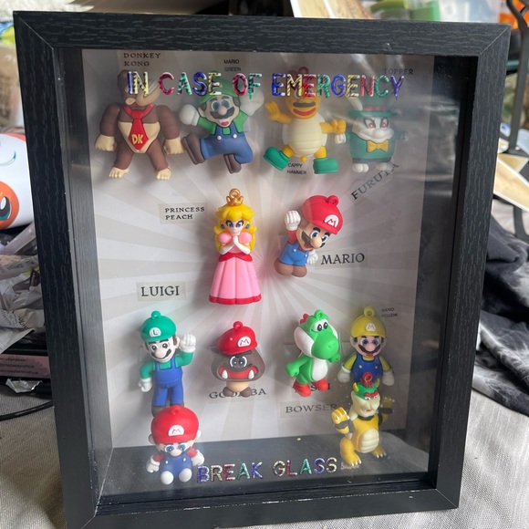 One of a kind Mario collection box